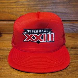 Vintage Superbowl 23 Snap Back Trucker Hat